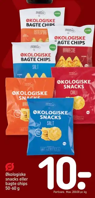 REMA 1000 Økologiske snacks eller bagte chips tilbud