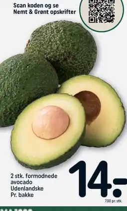 REMA 1000 Formodnede avocado tilbud