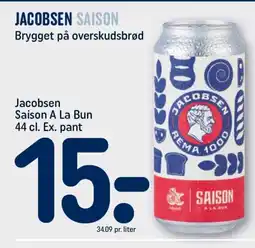 REMA 1000 JACOBSEN Saison A La Bun tilbud