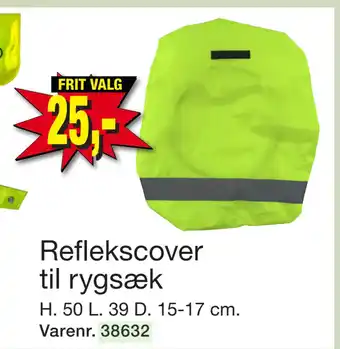 Harald Nyborg Reflekscover til rygsæk tilbud