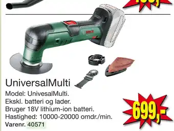 Harald Nyborg UniversalMulti tilbud