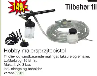 Harald Nyborg Hobby malersprøjtepistol tilbud