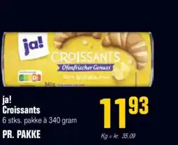 Otto Duborg ja! Croissants tilbud