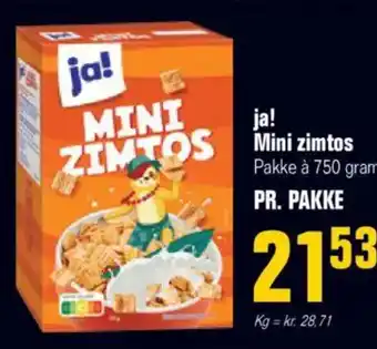 Otto Duborg ja! ZIMTOS Mini zimtos tilbud