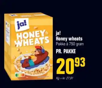 Otto Duborg ja! HONEY ja! WHEATS Honey wheats tilbud