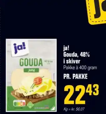 Otto Duborg ja! Gouda, 48% i skiver tilbud