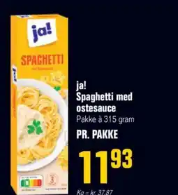 Otto Duborg ja! Spaghetti med ostesauce tilbud