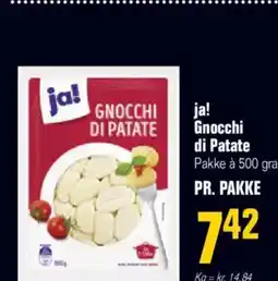 Otto Duborg ja! Gnocchi di Patate Pakke à 500 gram tilbud