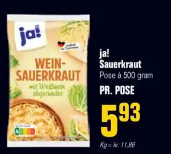 Otto Duborg ja! Sauerkraut tilbud