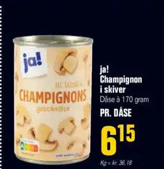 Otto Duborg ja! Champignon i skiver tilbud