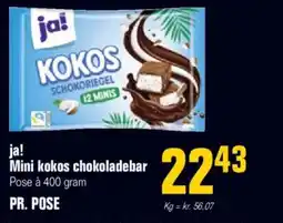 Otto Duborg ja! Mini kokos chokoladebar tilbud