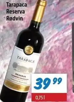 zur Krone Tarapaca Reserva Rødvin tilbud