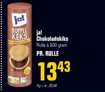 Otto Duborg ja! Chokoladekiks tilbud