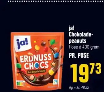 Otto Duborg ja! Chokolade- peanuts tilbud