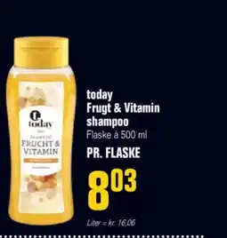 Otto Duborg today Frugt & Vitamin shampoo Flaske à tilbud