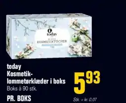 Otto Duborg Today kosmetik- lommetørklæder i boks tilbud