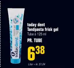 Otto Duborg Today dent tandpasta frisk gel tilbud