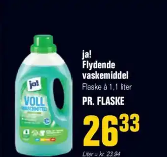 Otto Duborg ja! Flydende vaskemiddel Flaske à 1,1 liter tilbud