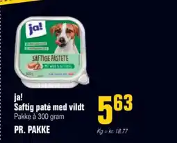 Otto Duborg ja! Saftig paté med vildt Pakke à 300 gram tilbud