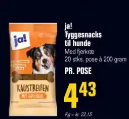 Otto Duborg ja! Tyggesnacks til hunde tilbud