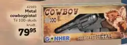 Buddy Leg Metal COWBOY cowboypistol tilbud