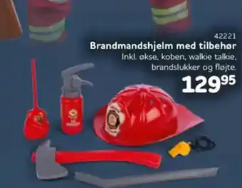 Buddy Leg Brandmandshjelm med tilbehør tilbud