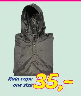 Hi five Rain cape one size tilbud