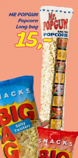 Hi five MR POPGUN Popcorn Long bag tilbud