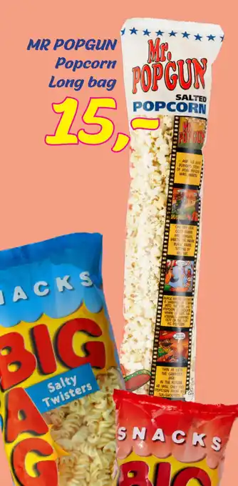 Hi five MR POPGUN Popcorn Long bag tilbud