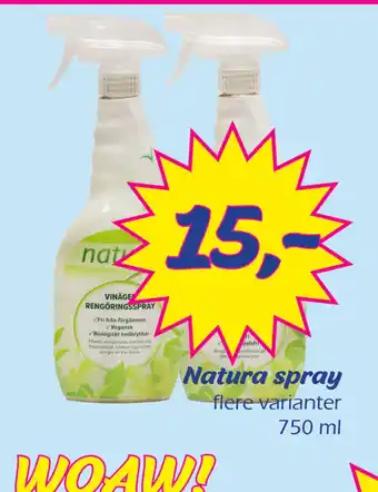 Hi five Natura spray tilbud