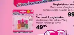 Buddy Leg Sæt med 3 neglelakker tilbud