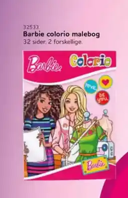 Buddy Leg Barbie colorio malebog 32 sider. 2 forskellige. tilbud