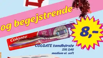 Hi five Colgate tandbørste zig zag tilbud