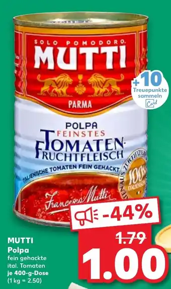 Kaufland MUTTI Polpa tilbud