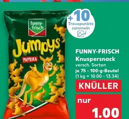 Kaufland FUNNY-FRISCH Knuspersnack tilbud