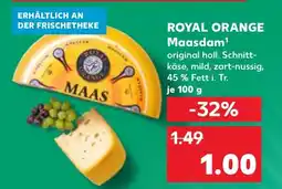 Kaufland ROYAL ORANGE Maasdam¹ tilbud