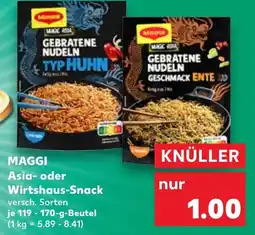 Kaufland MAGGI Asia- oder Wirtshaus-Snack versch. Sorten tilbud