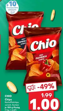 Kaufland CHIO Chips tilbud