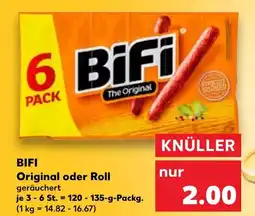 Kaufland BIFI Original oder Roll tilbud