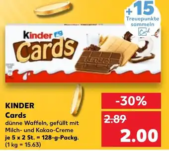 Kaufland Kinder Cards tilbud