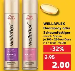 Kaufland WELLAFLEX Haarspray oder Schaumfestiger tilbud