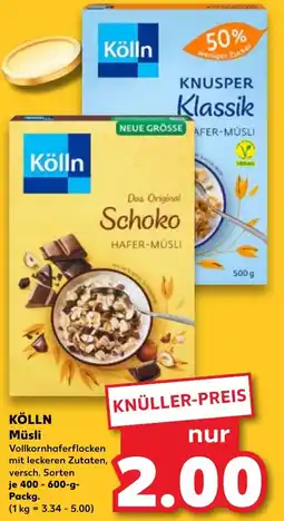 Kaufland KÖLLN Müsli tilbud