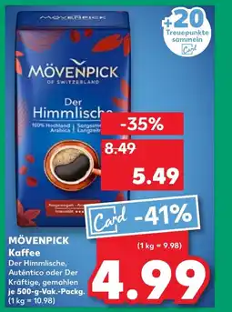 Kaufland MÖVENPICK Kaffee tilbud