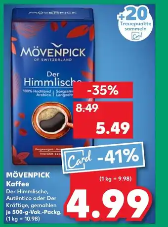 Kaufland MÖVENPICK Kaffee tilbud