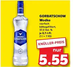 Kaufland GORBATSCHOW Wodka tilbud