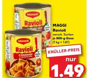 Kaufland Maggi Ravioli tilbud