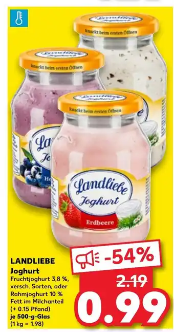 Kaufland Landliebe Joghurt tilbud