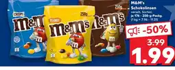 Kaufland M&M's Schokolinsen versch. Sorten tilbud