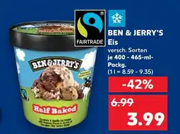 Kaufland BEN & JERRY'S tilbud