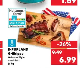 Kaufland K-PURLAND Grillrippe tilbud